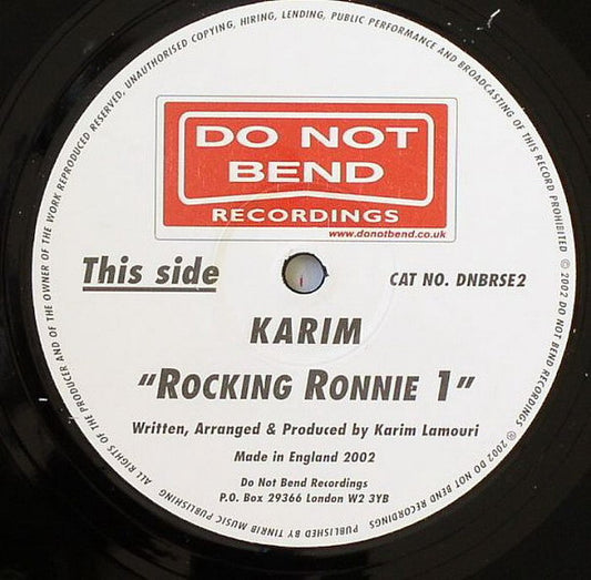 Karim* : Rocking Ronnie 1 / Port Douglas (12")