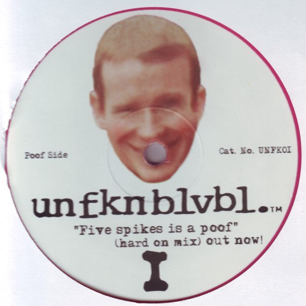 Kevin Moor : Paradise / Five Spikes Is A Poof (12", Pin)