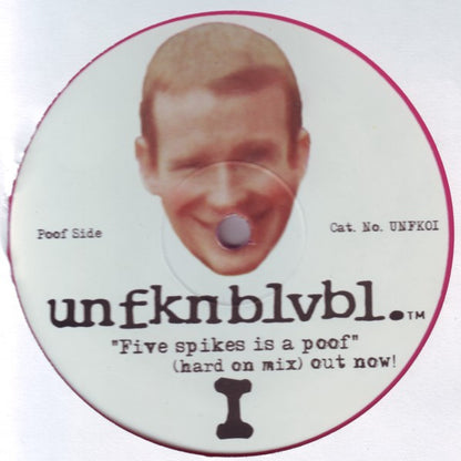 Kevin Moor : Paradise / Five Spikes Is A Poof (12", Pin)