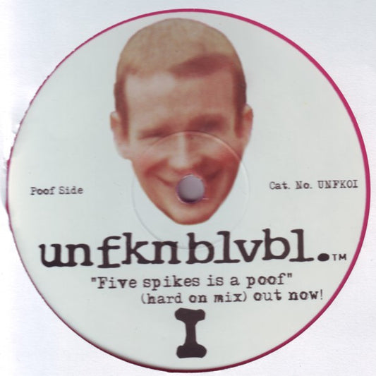 Kevin Moor : Paradise / Five Spikes Is A Poof (12", Pin)