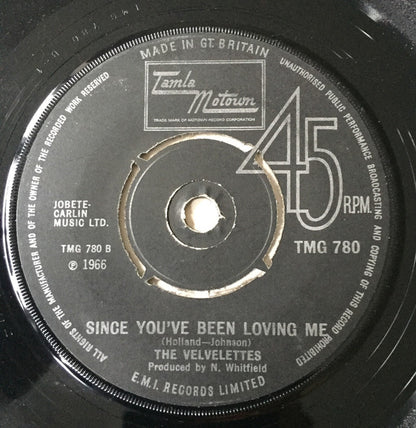 The Velvelettes : These Things Will Keep Me Loving You (7", Single, RE)