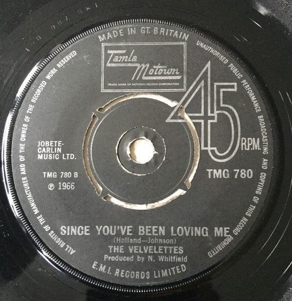 The Velvelettes : These Things Will Keep Me Loving You (7", Single, RE)