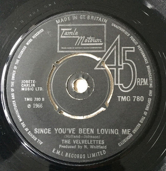 The Velvelettes : These Things Will Keep Me Loving You (7", Single, RE)