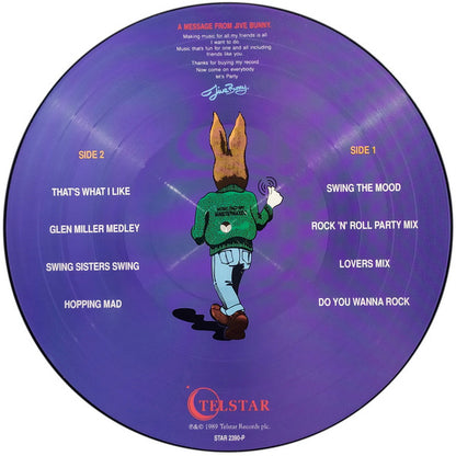 Jive Bunny And The Mastermixers : The Album (LP, Album, Ltd, Pic)