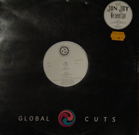 Jon Joy : We Need Luv (12")