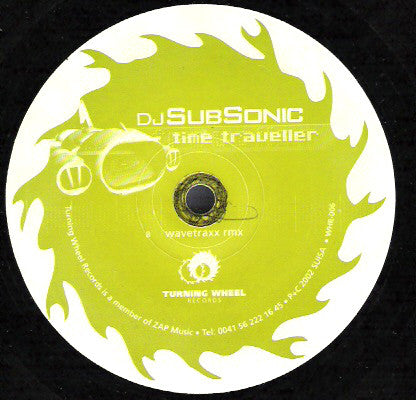 DJ SubSonic : Time Traveller (12")