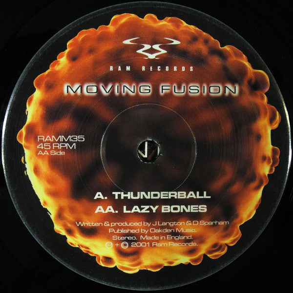 Moving Fusion : Thunderball / Lazy Bones (12")
