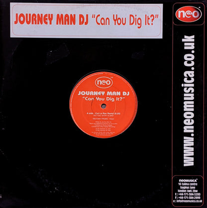 Journey Man DJ : Can You Dig It? (12", Promo, Bla)