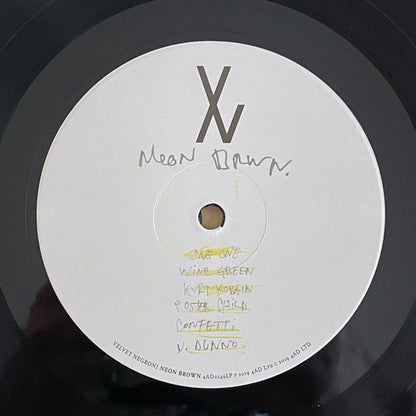 Velvet Negroni : Neon Brown (LP, Album)