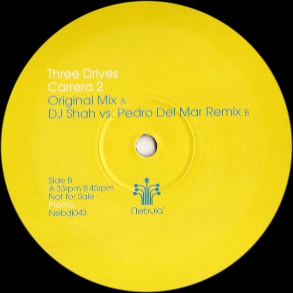 Three Drives : Carrera 2 (12", Promo)