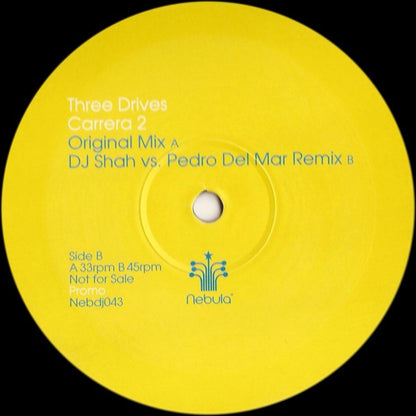 Three Drives : Carrera 2 (12", Promo)