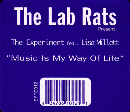 The Lab Rats* Present The Experiment (2) Feat. Lisa Millet* : Music Is My Way Of Life (12")
