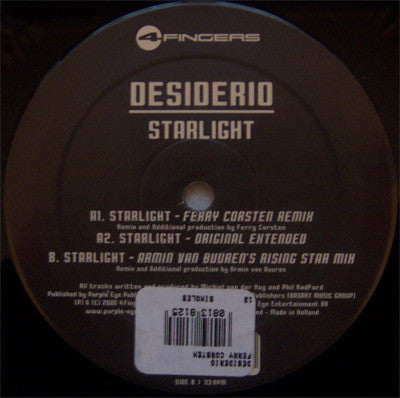 Desiderio : Starlight (12")