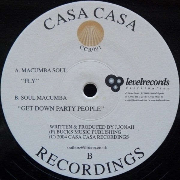 Macumba Soul / Soul Macumba* : Fly / Get Down Party People (12")