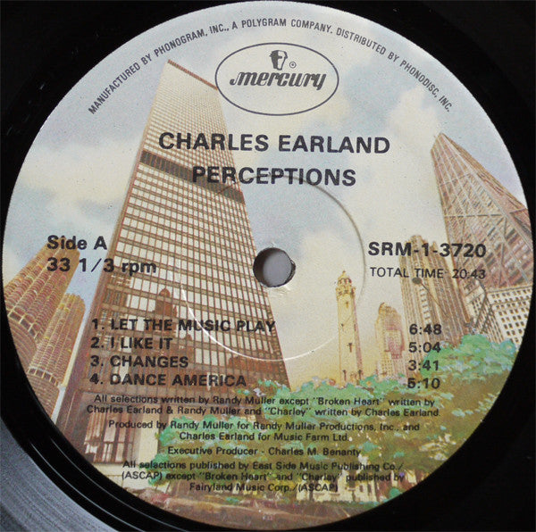 Charles Earland : Perceptions (LP, Album)