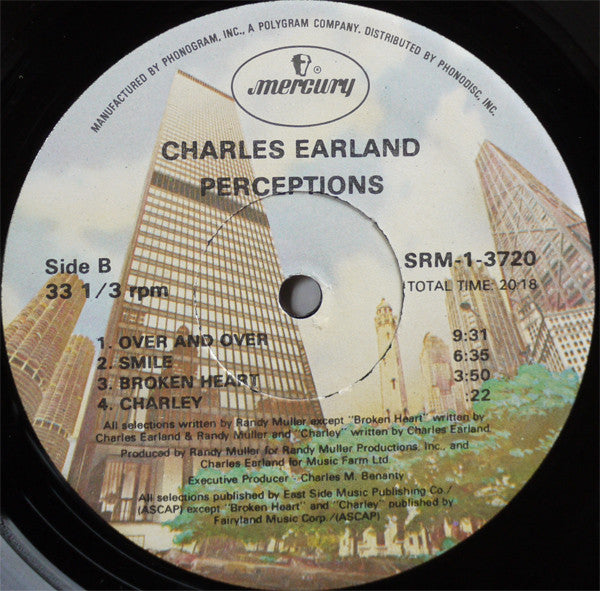 Charles Earland : Perceptions (LP, Album)