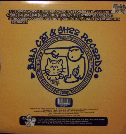 2 In A Tank : Boogie Woogie Bugle Boy (Don't Stop) (12")
