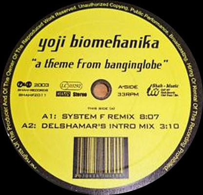 Yoji Biomehanika : A Theme From Banginglobe (12")