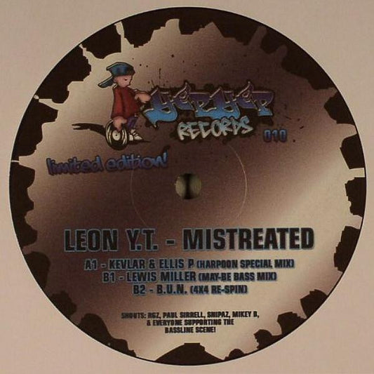Leon Y.T. : Mistreated (12", Ltd)