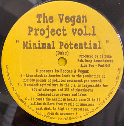 The Vegan Project : Volume 1 (12")