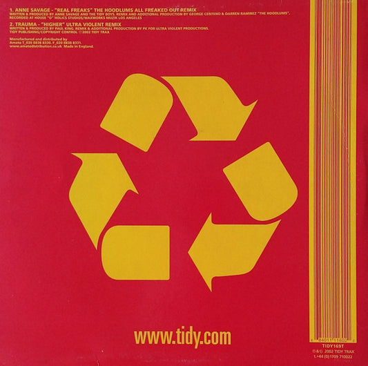 Anne Savage / Trauma : The Recycle EP 2 (10", EP, Ltd, Dis)