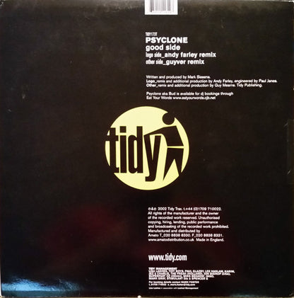 Psyclone : Good Side (12", Single)