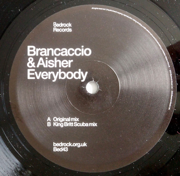 Brancaccio & Aisher : Everybody (12")