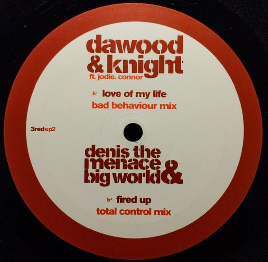 Various : Candy On The Dancefloor / Love Of My Life / Fired Up (12", Promo)