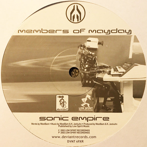Members Of Mayday : Sonic Empire (12", Promo)