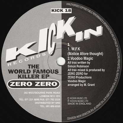 Zero Zero : The World Famous Killer EP (12", EP)