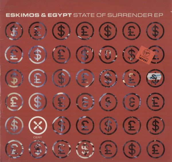 Eskimos & Egypt : State Of Surrender The Cert X EP (12", EP)