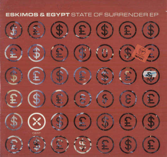 Eskimos & Egypt : State Of Surrender The Cert X EP (12", EP)