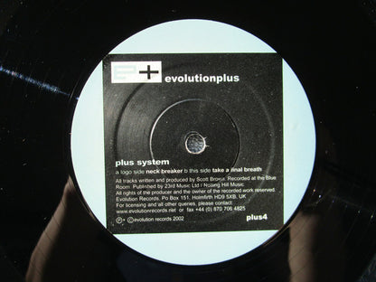 Plus System : Neck Breaker / Take A Final Breath (12")