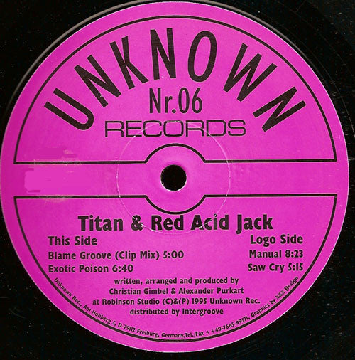 Titan & Red Acid Jack : Untitled (12")