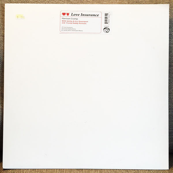 Harrison Crump : Love Insurance (12")
