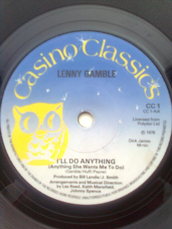 The Flirtations / Lenny Gamble : Little Darling (I Need You) / I'll Do Anything (Anything She Wants Me To Do) (7", Sol)
