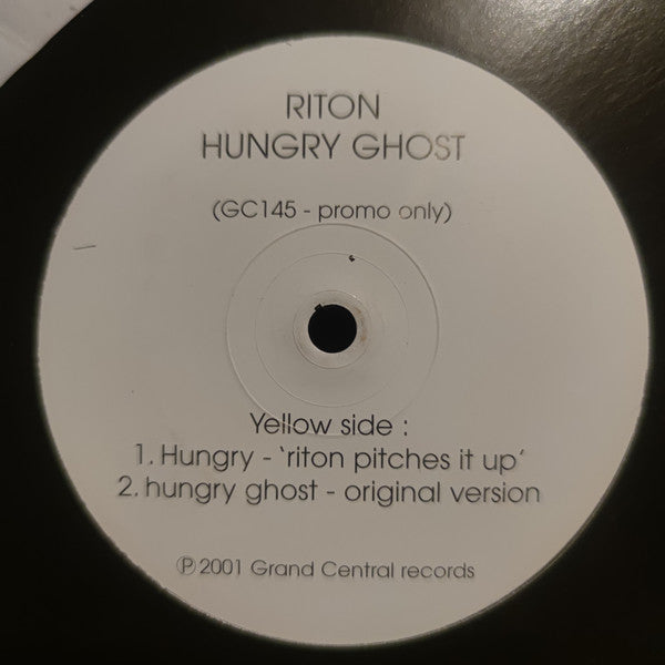 Riton : Hungry Ghost (12", Promo)