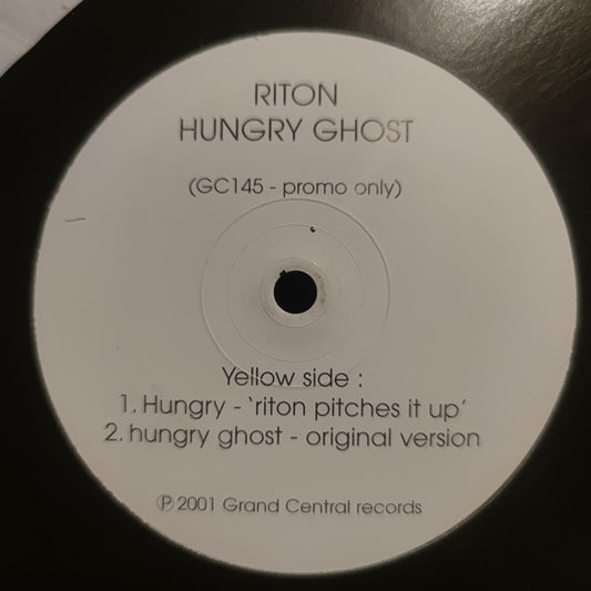 Riton : Hungry Ghost (12", Promo)