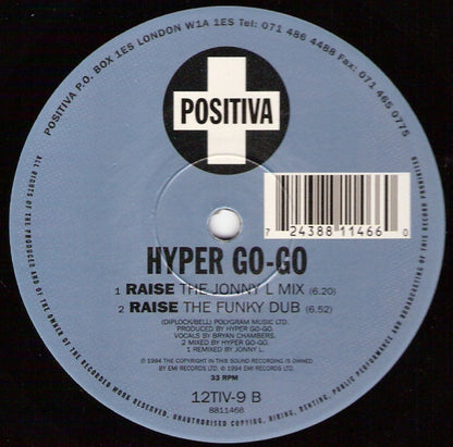 Hyper Go-Go* : Raise (12")
