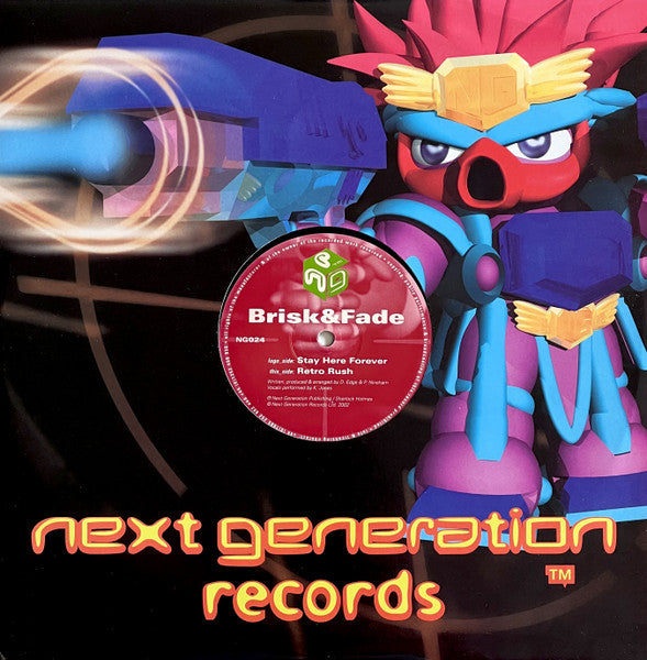 Brisk&Fade* : Stay Here Forever / Retro Rush (12")
