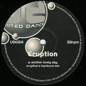 Eruption : Another Lonely Day ? (12")