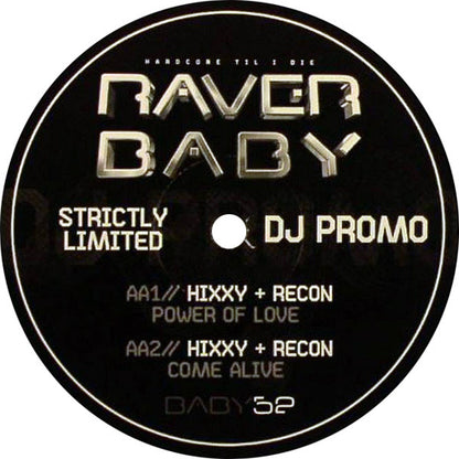 Recon* + Squad E* + Hixxy : 1000 Kisses / Beat Drop / Power Of Love / Come Alive (12", Ltd, Promo)