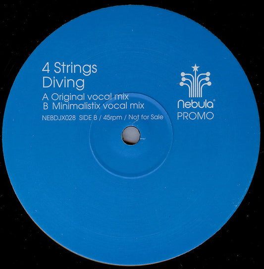 4 Strings : Diving (12", Promo)