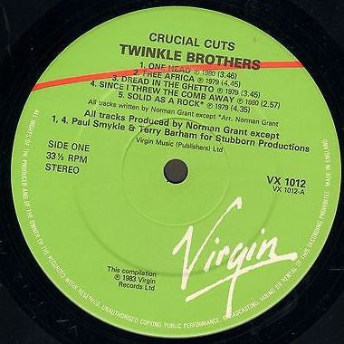 The Twinkle Brothers* : Crucial Cuts (LP, Comp)