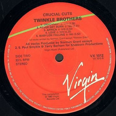 The Twinkle Brothers* : Crucial Cuts (LP, Comp)