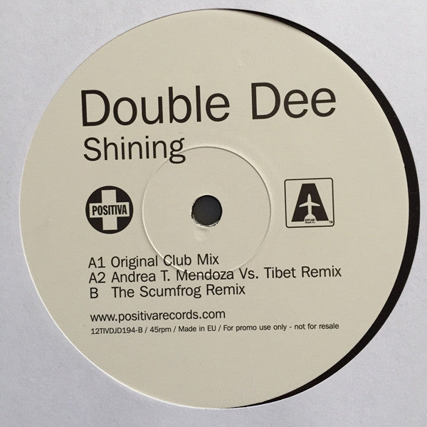 Double Dee : Shining (2x12", Promo, Pri)