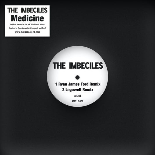 The Imbeciles : Medicine (Remixes) (12")