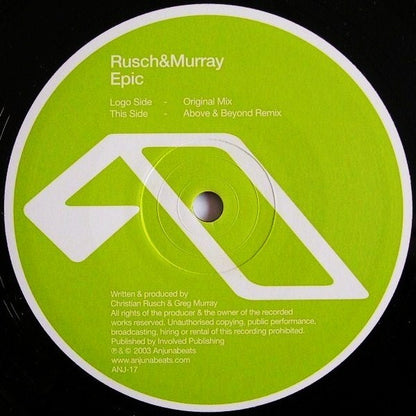Rusch&Murray* : Epic (12")