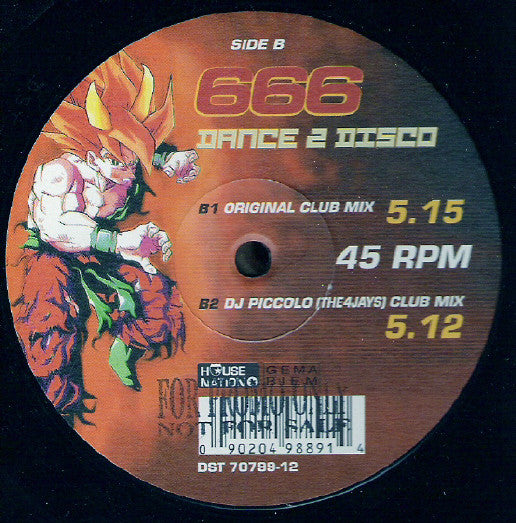 666 : Dance 2 Disco (12")