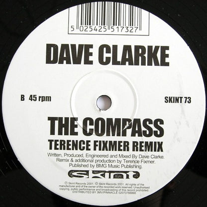 Dave Clarke : The Compass (12", Single)